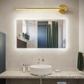 Horizontal straight lighting wall lamp